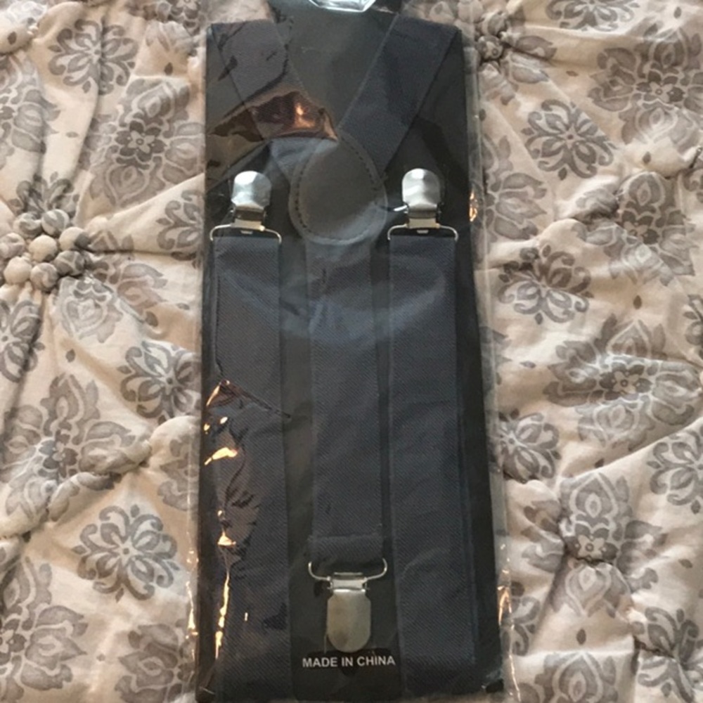 1.5” Grey Suspenders